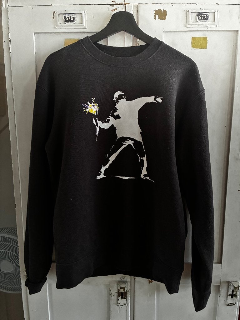 Swaeter Bansky - maat M, Ophalen of Verzenden, Nieuw, Maat 48/50 (M), Zwart