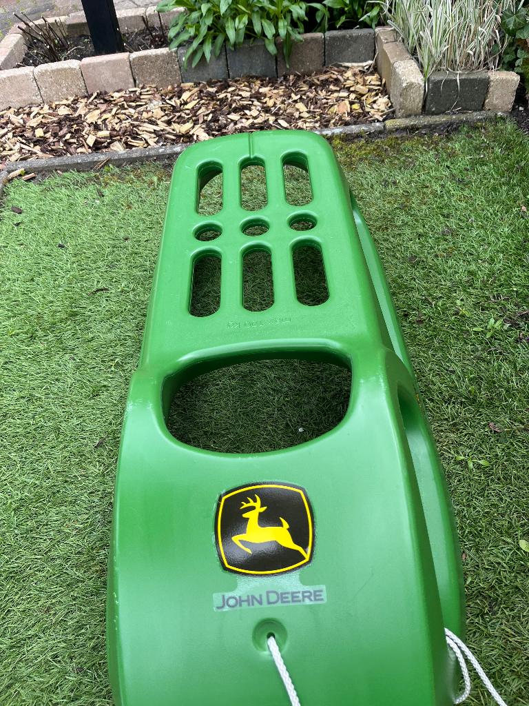 ROLLY TOYS JOHN DEERE SLEE, Ophalen, Gebruikt, Kunststof