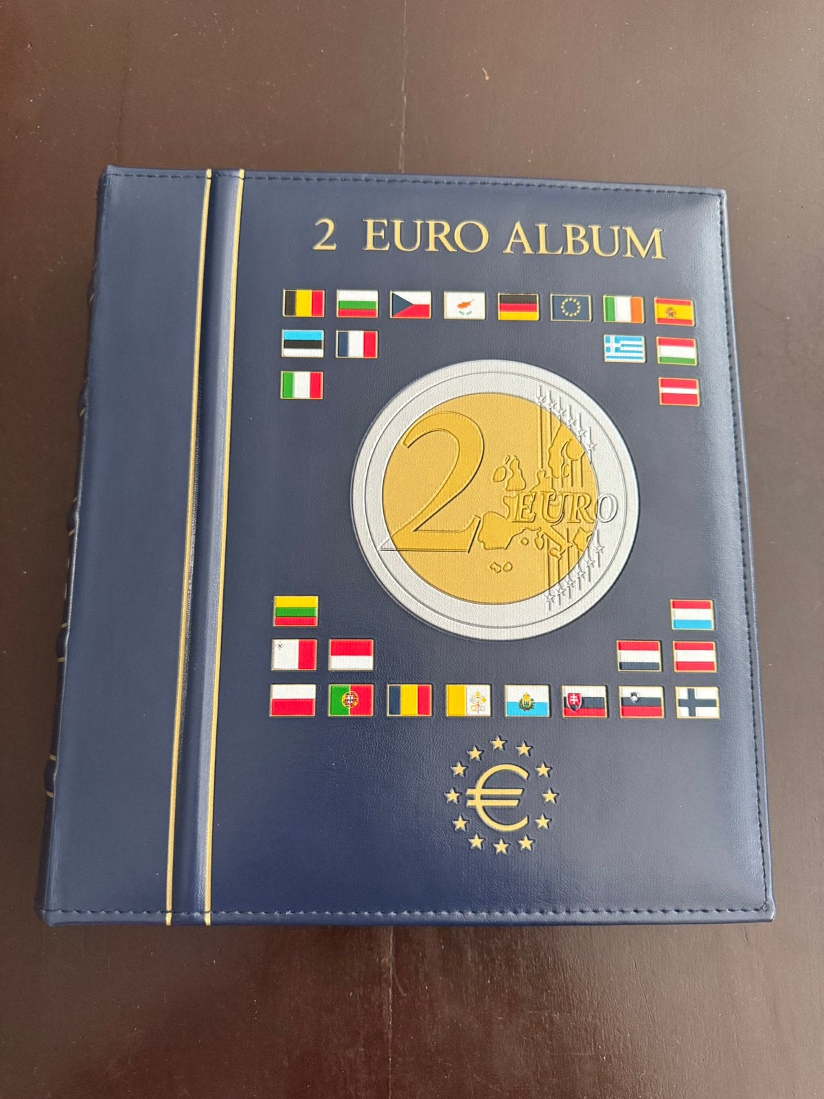 Leuchtturm 2 euro album (leeg), Verzenden, Verzamelmap