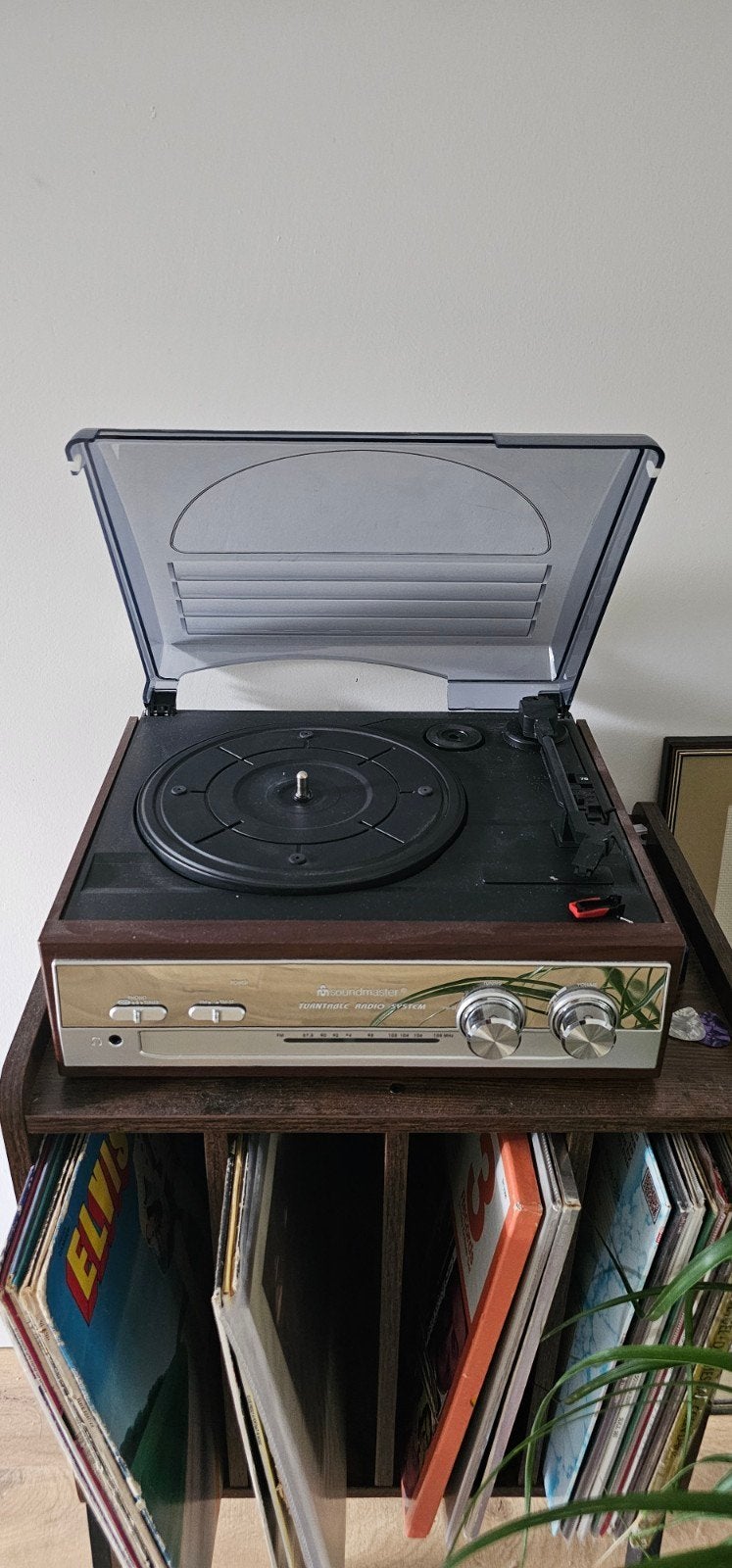 Soundmaster Platenspeler met gebroken naald, Ophalen of Verzenden, Niet werkend, Platenspeler, Overige merken