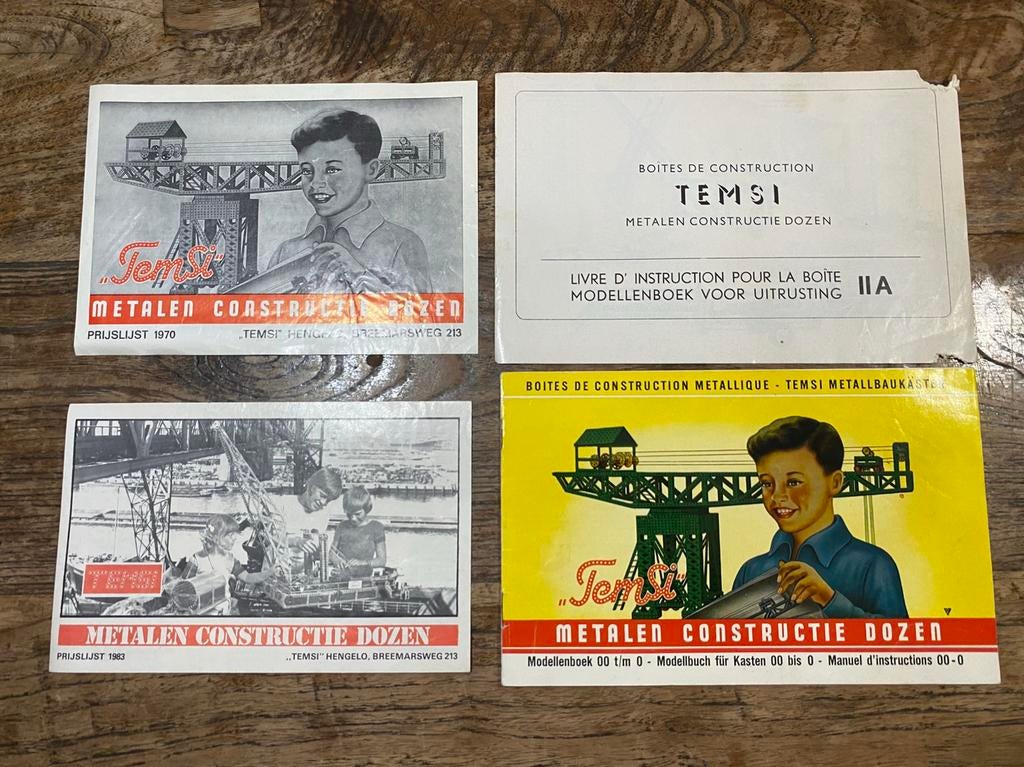 Temsi instructiefolder, handleiding en 2x prijslijst 1970-80, Ophalen of Verzenden, Gebruikt