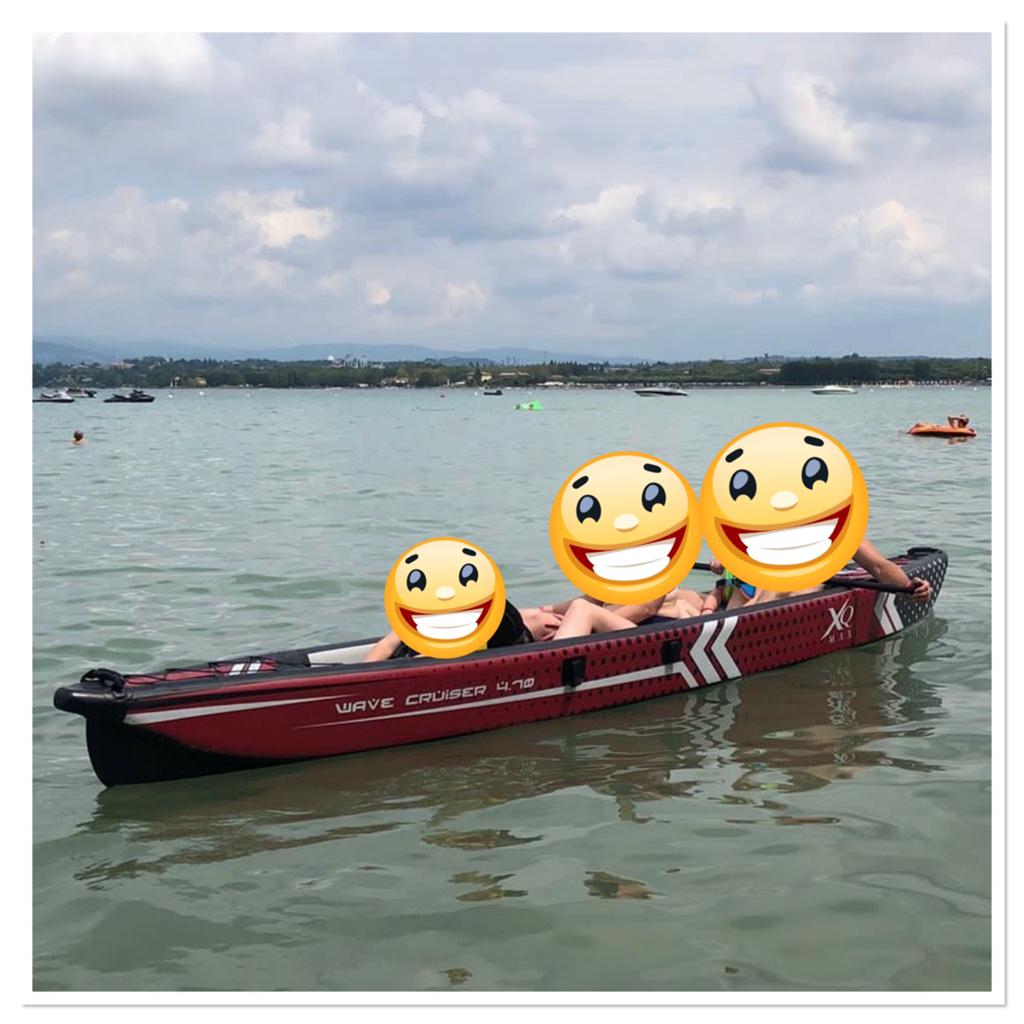 Opblaasbare kayak, Ophalen, Zo goed als nieuw