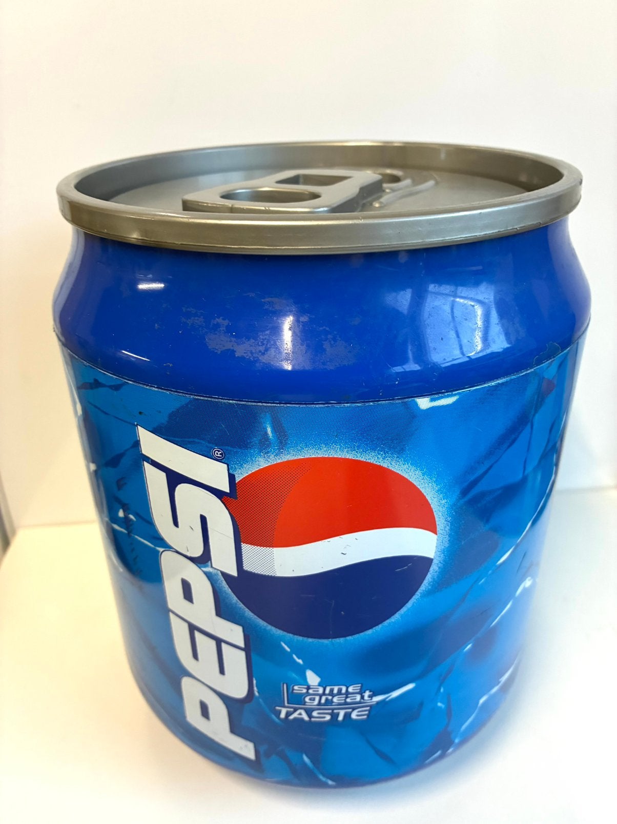 Vintage Pepsi ijsemmer als blik Design, Ophalen of Verzenden, Gebruikt, Gebruiksvoorwerp