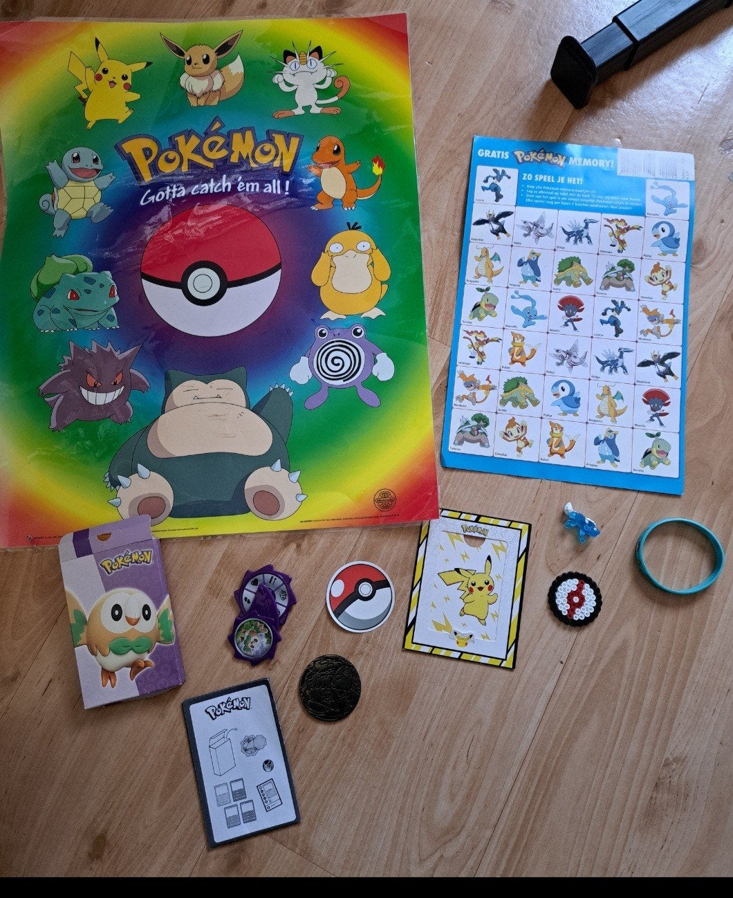 Pokémon Verzamelpakket: Kaarten, Memory & Meer!, Ophalen of Verzenden, Gebruikt, Overige typen