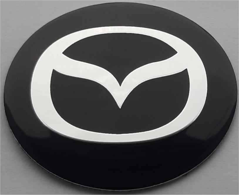 Mazda naafdop sticker, Verzenden