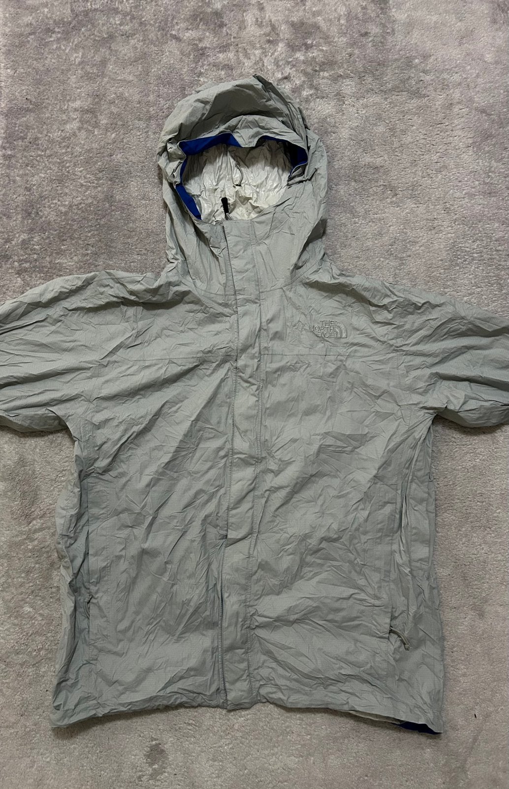 The North Face heren jas maat M, Verzenden, Gedragen, Maat 48/50 (M), Grijs