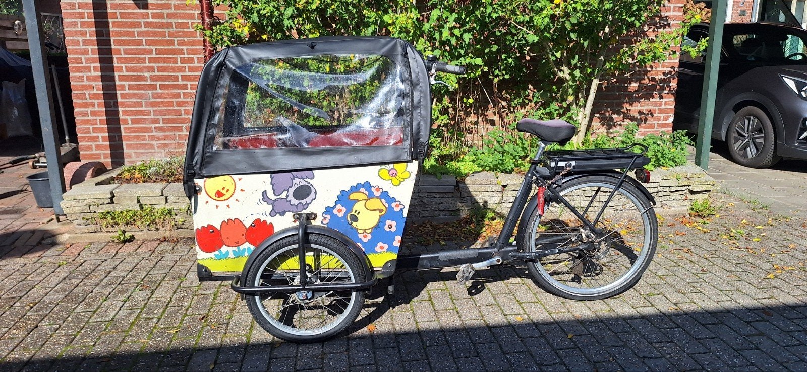 babboe big bakfiets, Ophalen, Gebruikt, 4 kinderen of meer, Overige merken