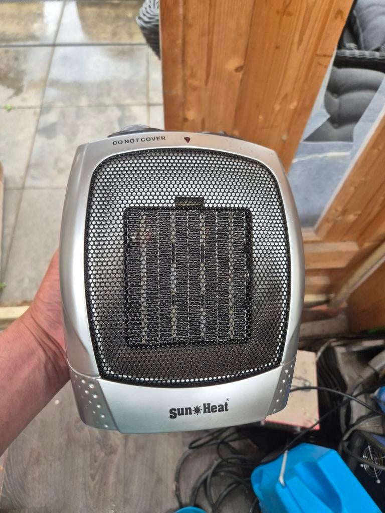 Elektrische kachel Sun Heat 1500W en Amerio 2000W, 30 tot 80 cm, Gebruikt, Kachel, Minder dan 60 cm