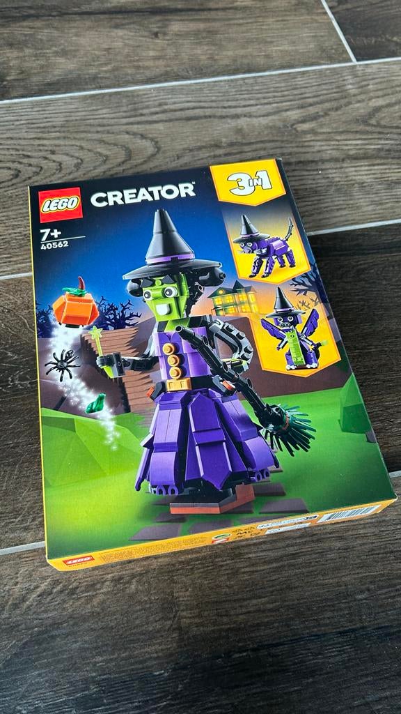 Lego Mystieke Heks (40562) - 3-in-1 Halloween Set, Lego, Nieuw, Ophalen of Verzenden, Ongeopend/sealed