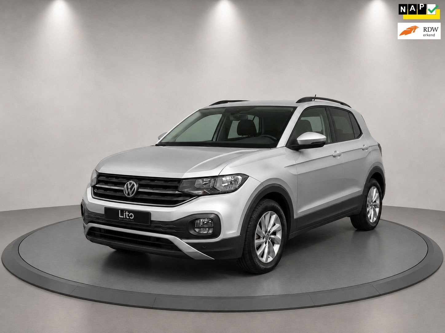 Volkswagen T-Cross 1.0 TSI Life Business|CLIMATE|NAVI|GREY|, Auto's, Volkswagen, Voorwielaandrijving, T-Cross, Euro 6, 95 pk