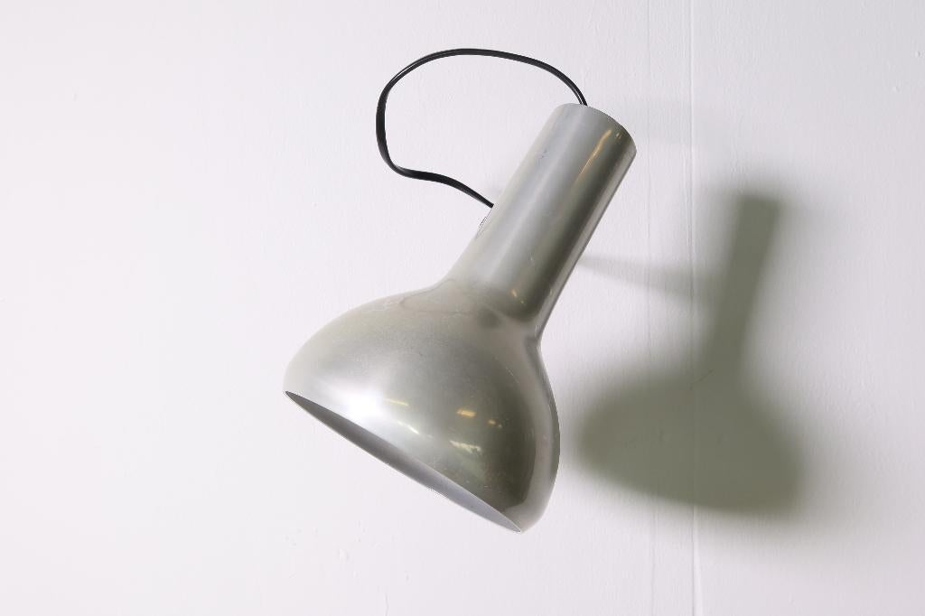 Arteluce Aluminium wandlamp - model 7 - Gino Sarfatti 1957, Ophalen of Verzenden, Gebruikt
