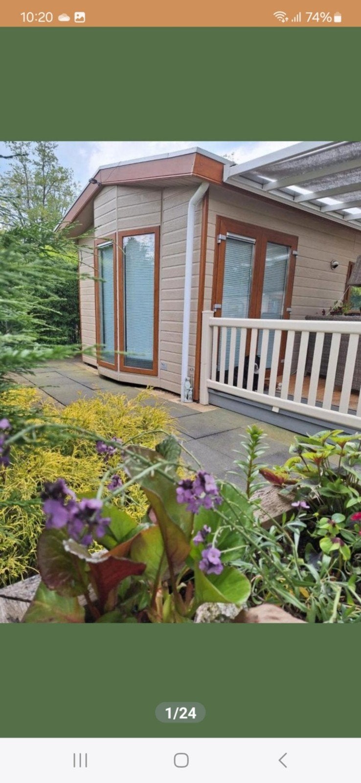 Mooi chalet met eigengrond in Voorthuizen, Ophalen of Verzenden