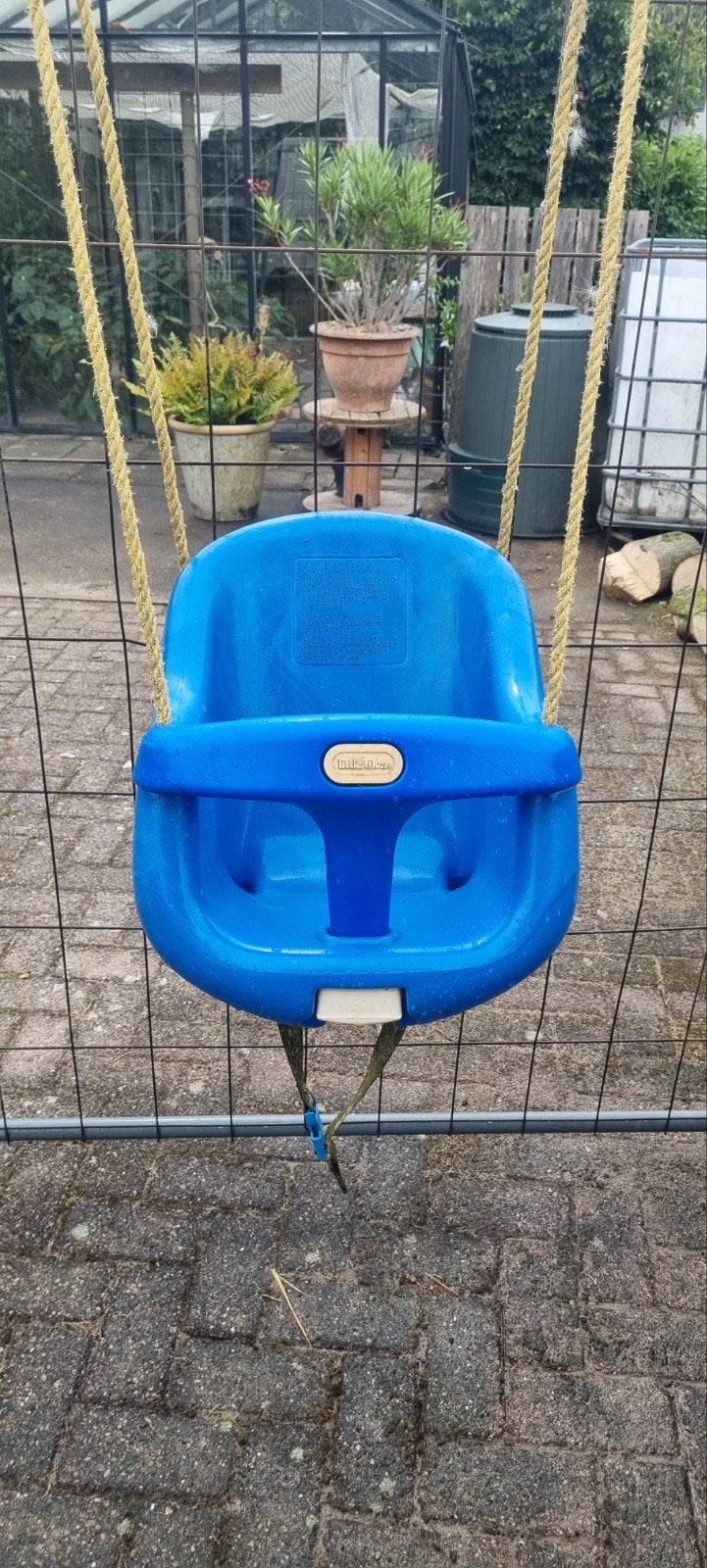 Little Tikes babyschommel - Blauw, Ophalen of Verzenden, Gebruikt, Schommel