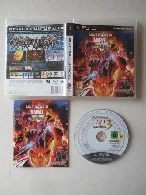 PS3 * Marvel vs Capcom 3 ultimate * Playstation 3, Spelcomputers en Games, Vechten, 2 spelers, Ophalen of Verzenden, Zo goed als nieuw