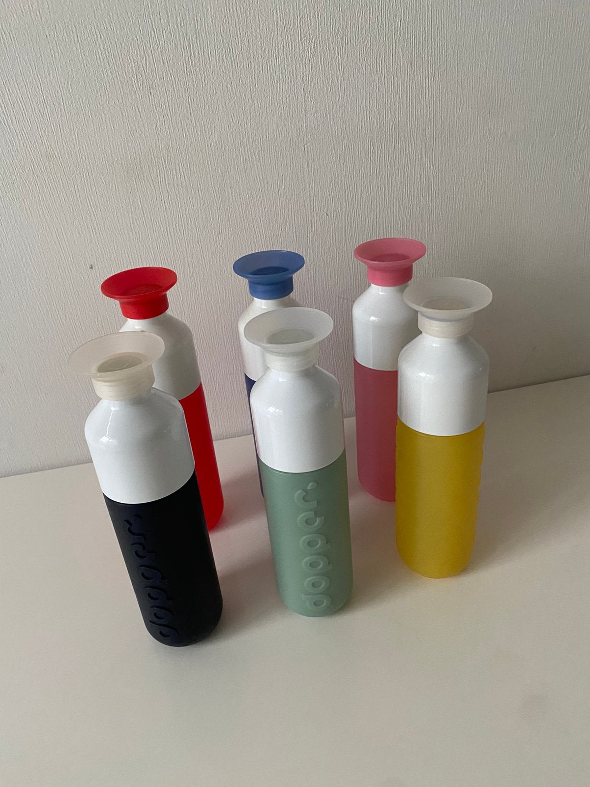 6–Dopper waterfles, Ophalen of Verzenden, Zo goed als nieuw