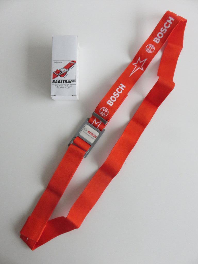 Bosch Oranje bagageriem, kofferriem, bagstrap, Ophalen of Verzenden, Nieuw, Hard kunststof
