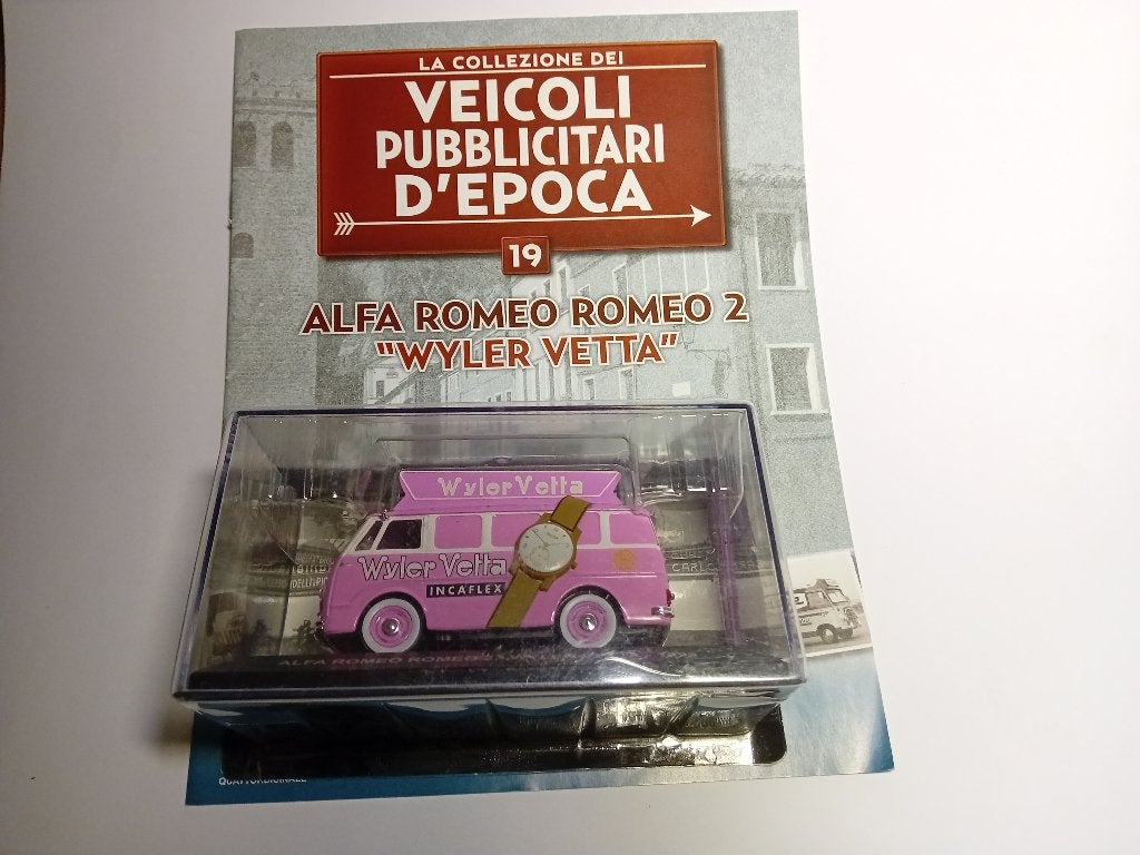 Alfa Romeo Romeo 2  Wyler Vetta Horloges tijdschrift, Ophalen of Verzenden, Zo goed als nieuw, Auto, Overige merken