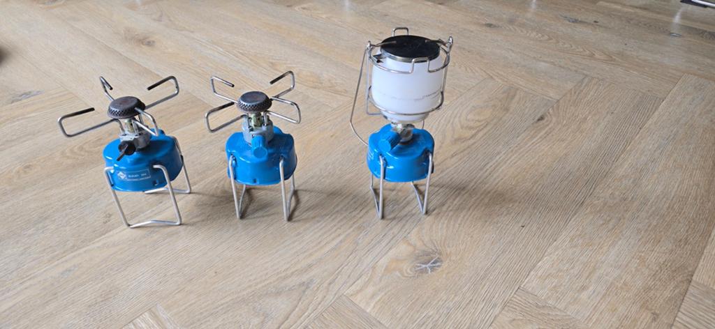 Campingaz branders en lamp - Ideaal voor kamperen, Ophalen of Verzenden, Gebruikt