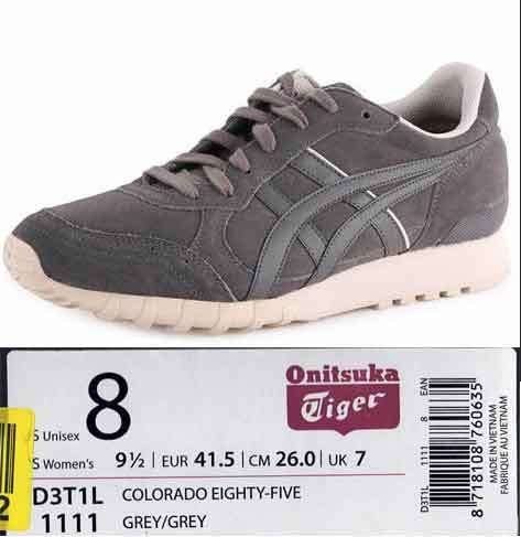 Sneakers Onitsuka Tiger Colorado 85 mt 41,5 grijs, Ophalen of Verzenden, Grijs, Asics, Sneakers of Gympen