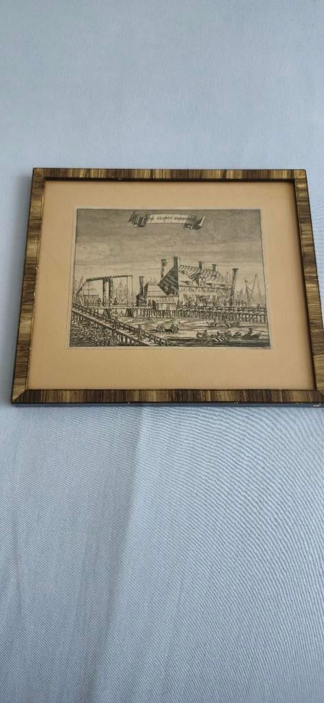 Oude stadts herbergh Amsterdam, Antiek en Kunst, Ophalen of Verzenden