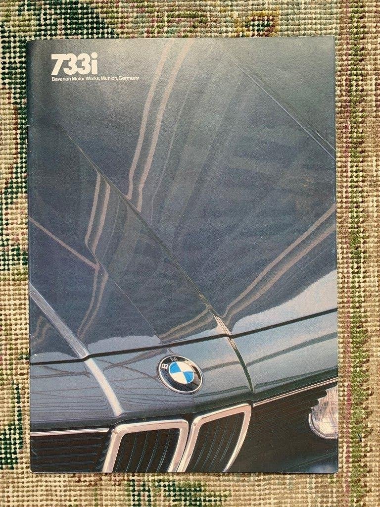 Amerikaanse brochure BMW 733i E23 1983 USA, Nieuw, Ophalen of Verzenden, BMW, BMW