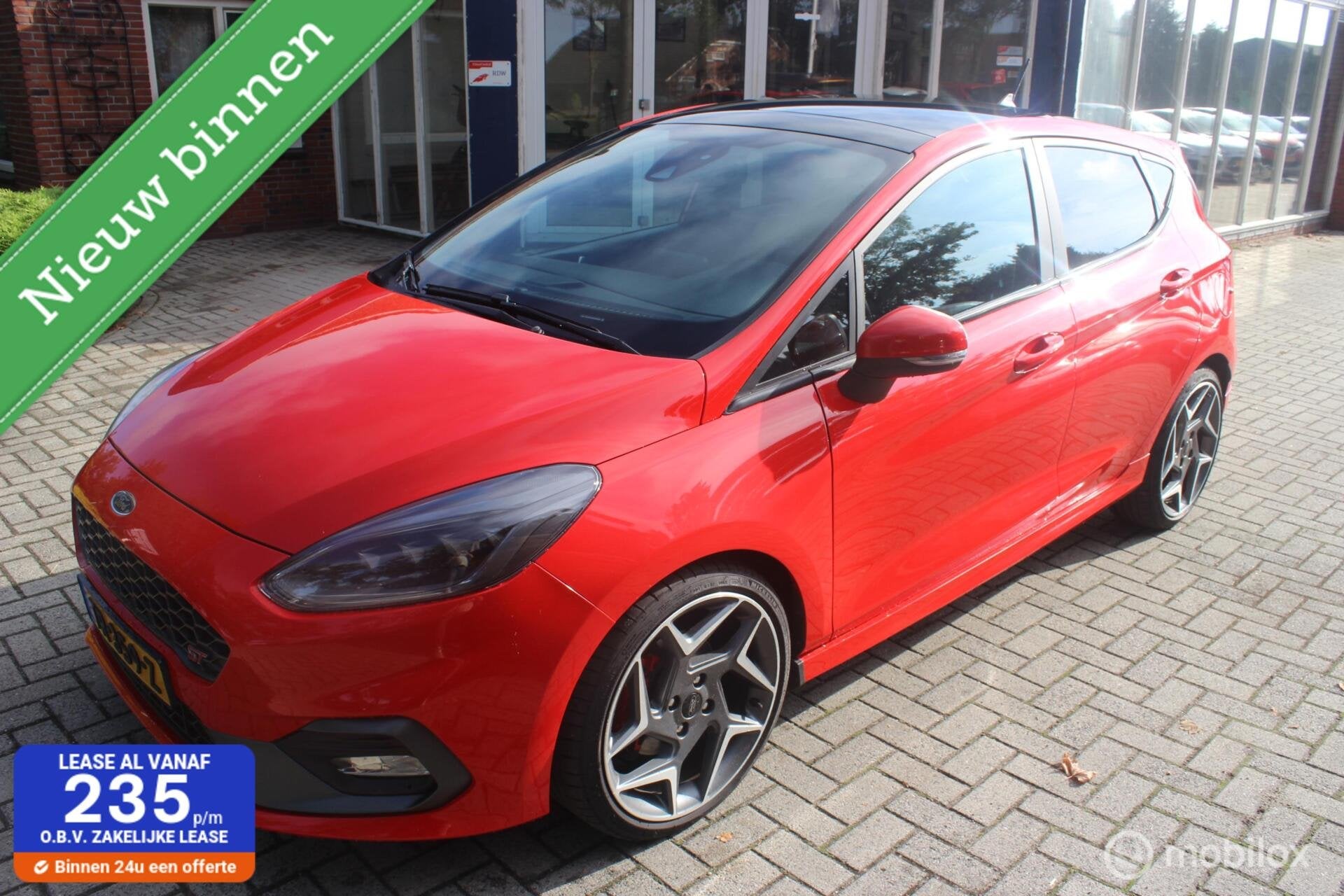 Ford Fiesta 1.5 EcoBoost ST-3, 200pk, launch control, NAP, Auto's, Ford, Voorwielaandrijving, Origineel Nederlands, Handgeschakeld
