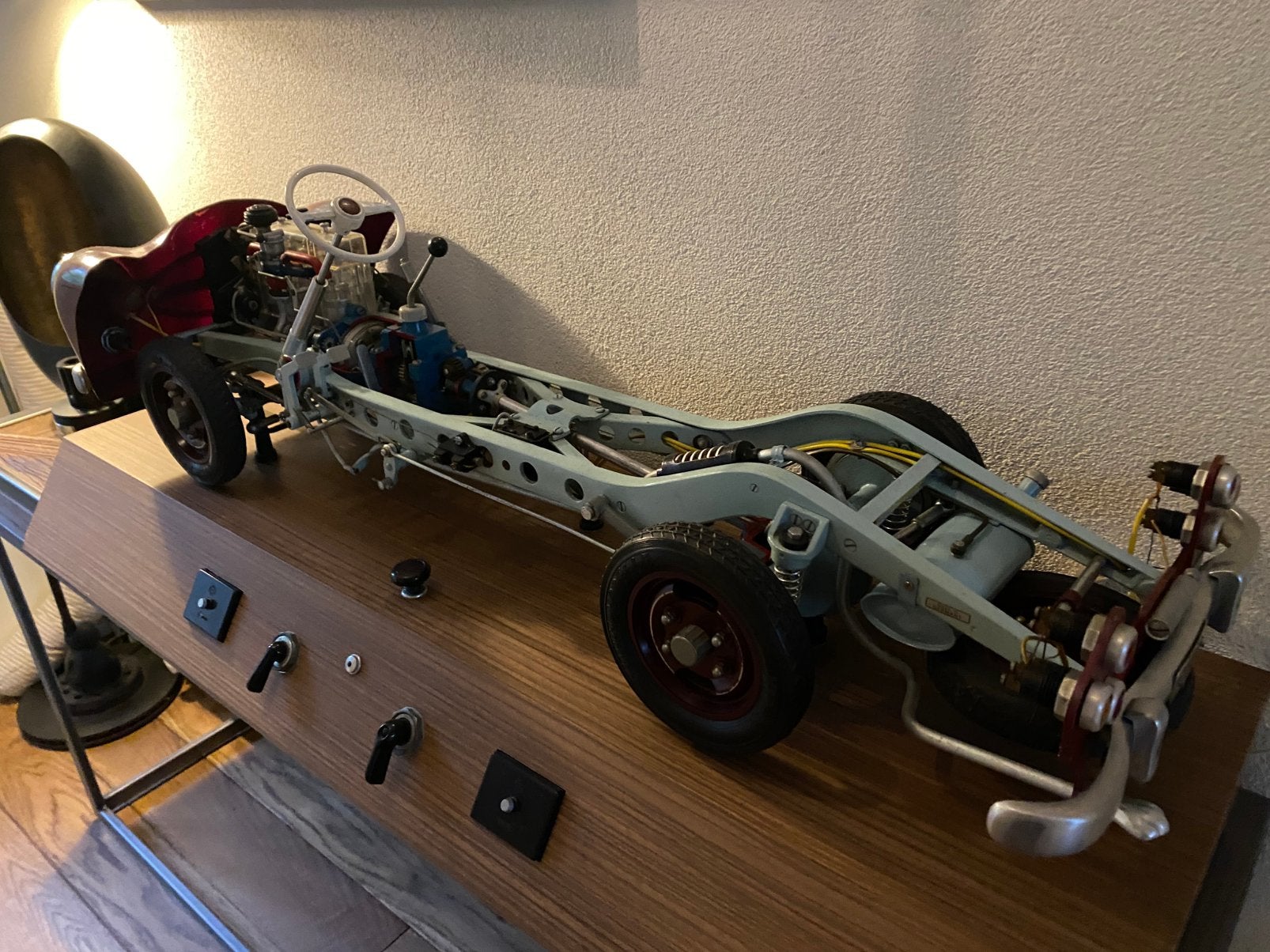 Höhm leermodel demonstratie model, Ophalen