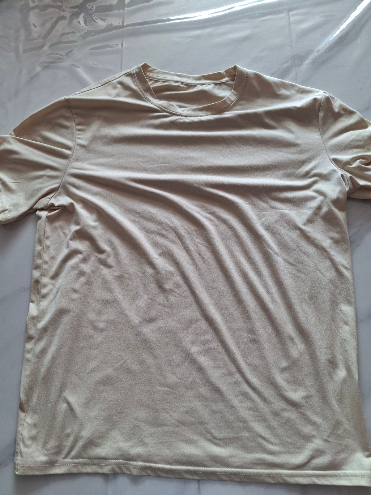 Unlocked Vintage T-shirt Grijs Maat M Cityscape Print, Ophalen of Verzenden, Gedragen, Maat 48/50 (M), Grijs