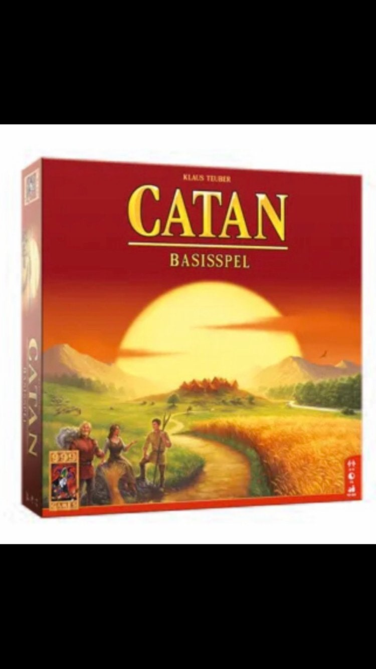 Kolonisten van Catan basisspel, Vijf spelers of meer, Ophalen of Verzenden, Zo goed als nieuw