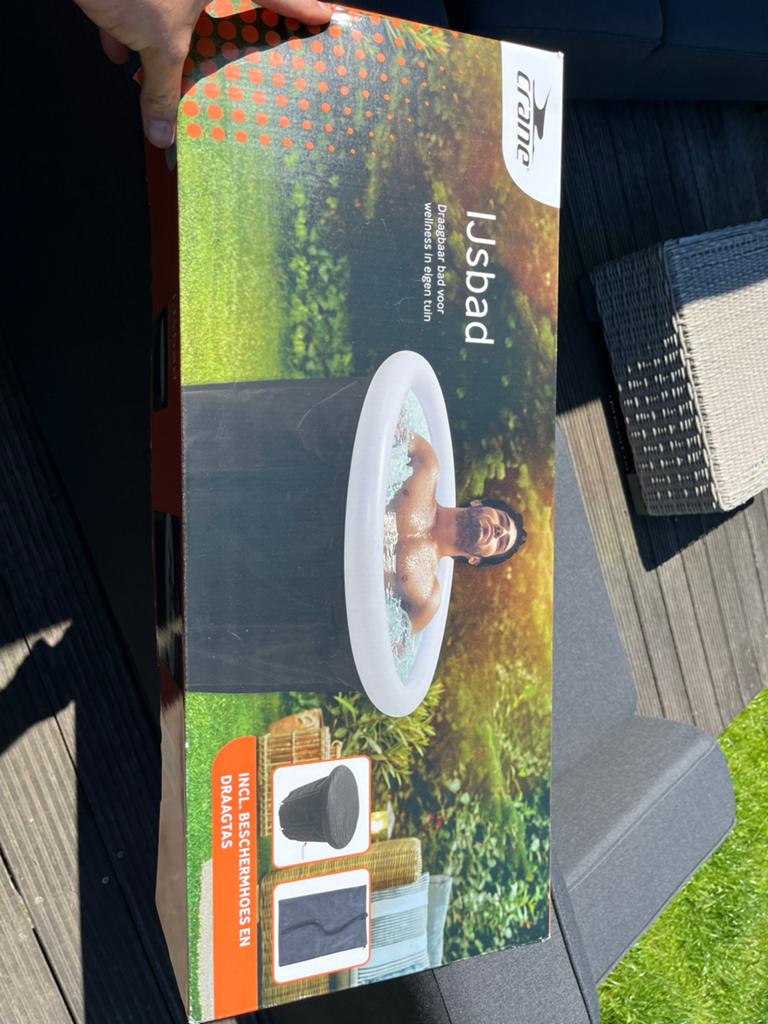 Ijsbad voor een persoon, Ophalen of Verzenden, Zo goed als nieuw