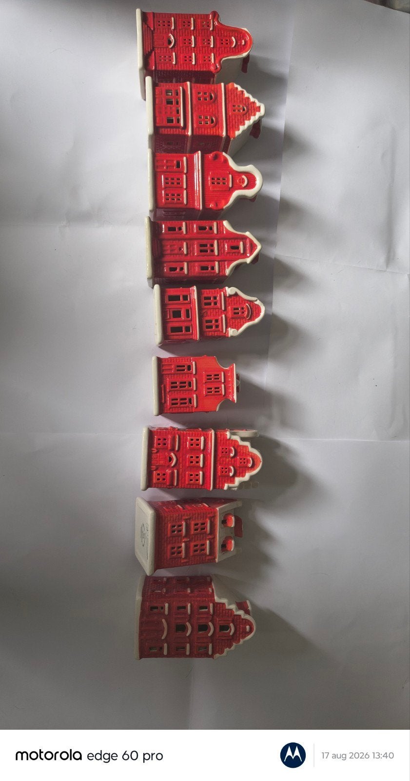 Set van 9 huisjes, Ophalen of Verzenden