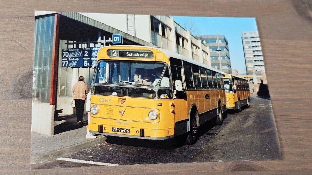 Foto BUS NZH Haarlem 5367, Verzamelen, Verzenden, Gebruikt, Bus of Metro, Overige typen