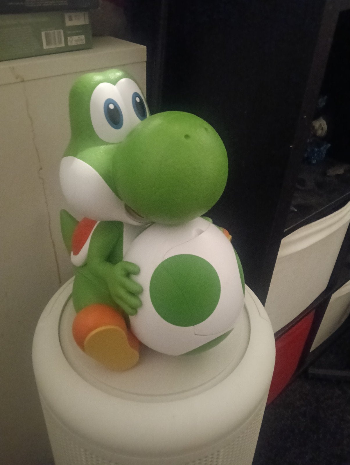 Yoshi popcornbucket (super mario galaxy), Ophalen of Verzenden, Zo goed als nieuw