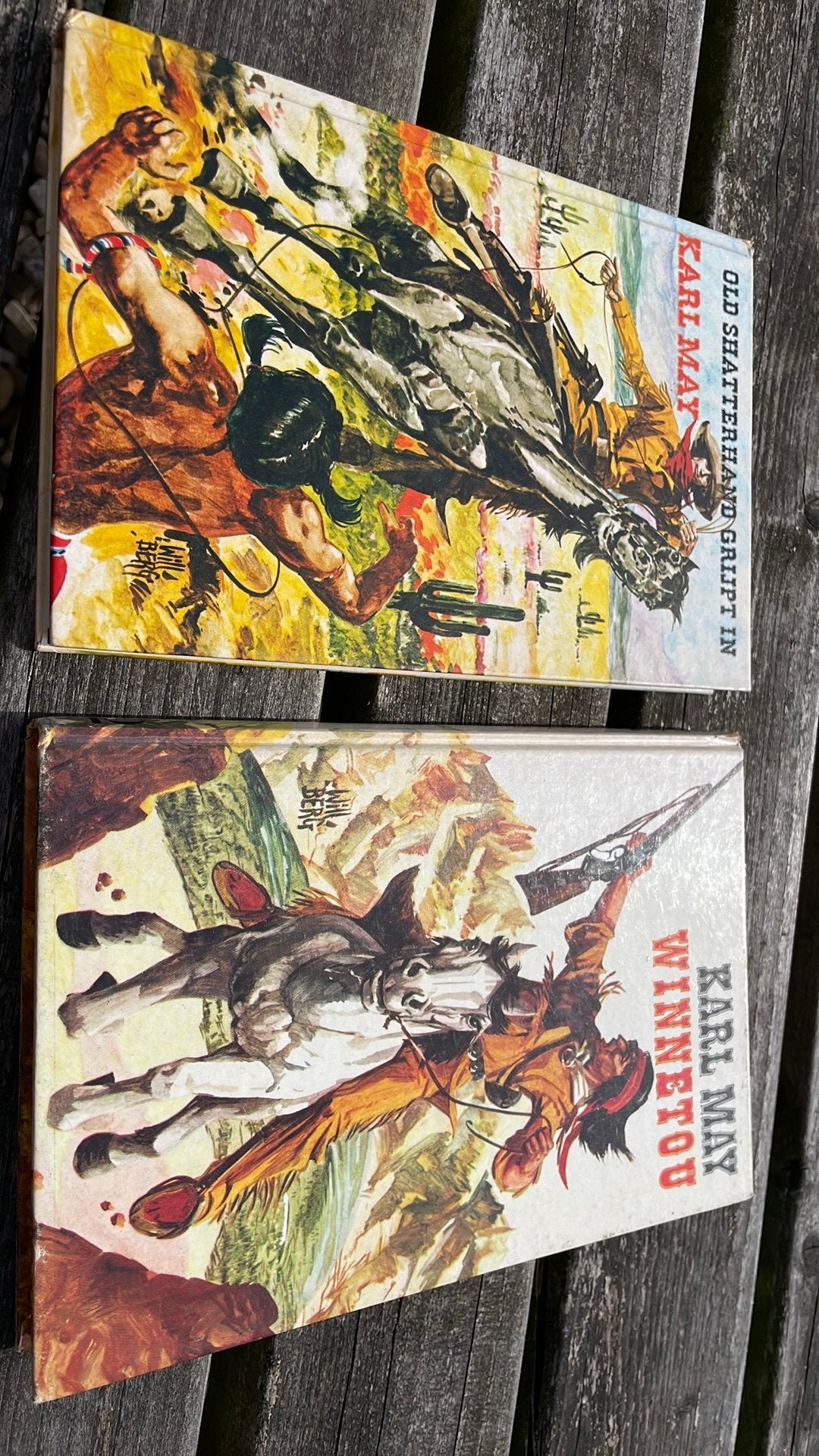 Karl may winnetou en old shatterhand boek, Boeken, Ophalen of Verzenden, Gelezen