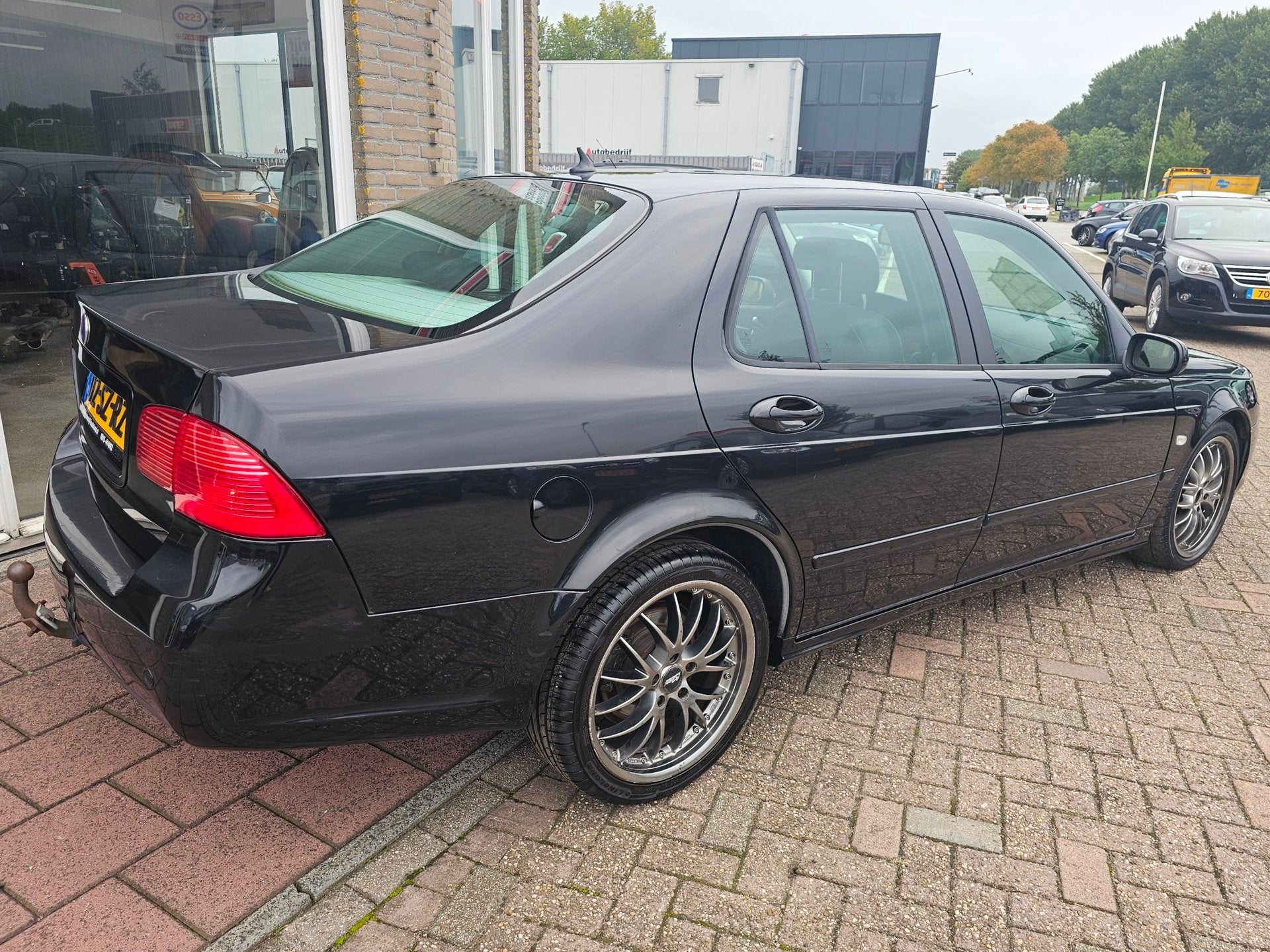 Saab 9-5 2.3 Turbo Arc - Airco - Cruise -, Auto's, Voorwielaandrijving, Zwart, 4 cilinders, 2290 cc