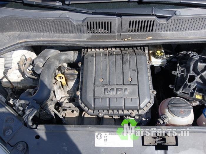 Motor van een Volkswagen UP, Gebruikt, -, Volkswagen, -