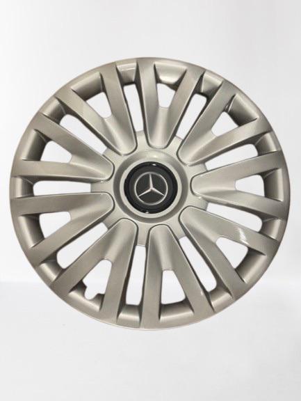 XVI Nieuwe 16” Wieldoppen Set Zilver - Mercedes Vito Viano, Auto diversen, Wieldoppen, Mercedes, Nieuw, Mercedes, Mercedes
