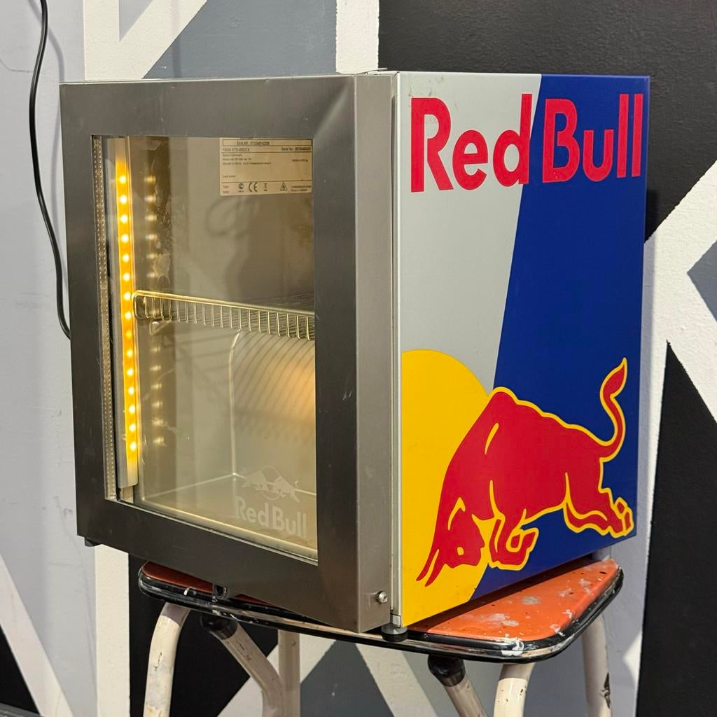 Red Bull mini koelkast, Zonder vriesvak, Ophalen of Verzenden, Minder dan 45 cm, Minder dan 85 cm