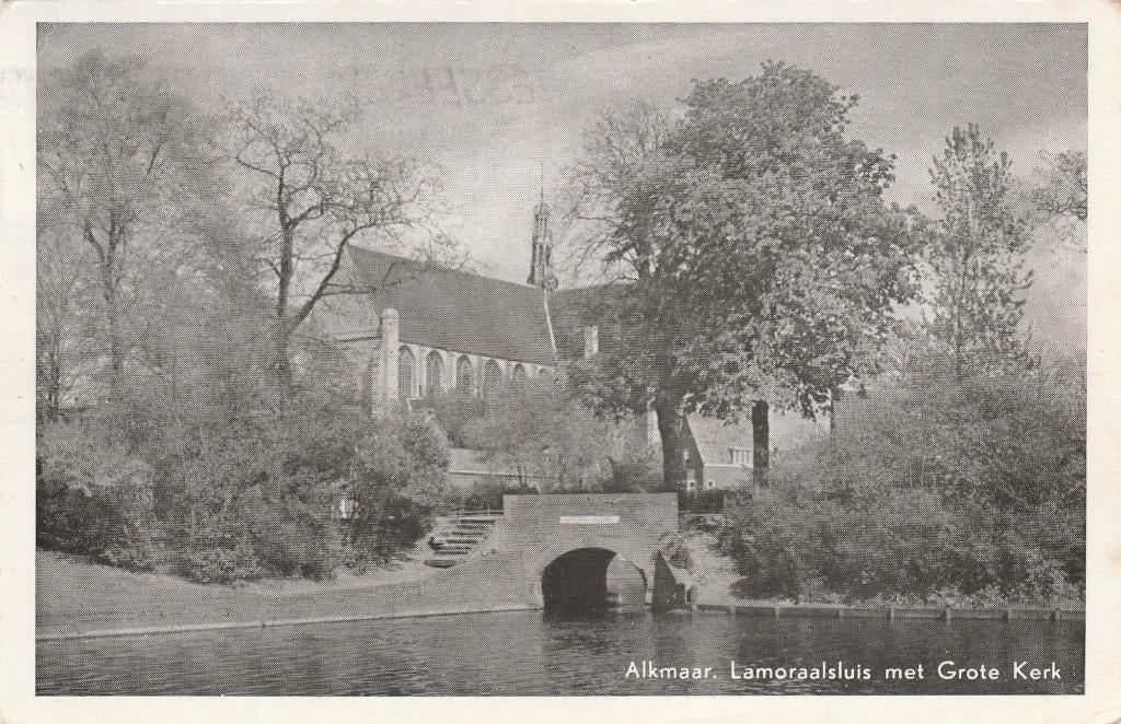 alkmaar- lamoraalsluis, Ophalen of Verzenden, Voor 1920, Noord-Holland