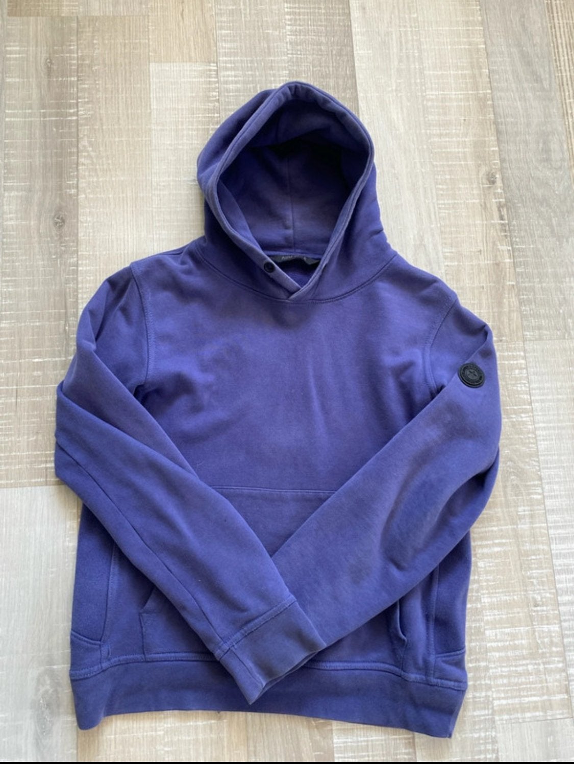 Airforce hoodie paars - Maat 14, Ophalen of Verzenden, Gebruikt, Jongen of Meisje