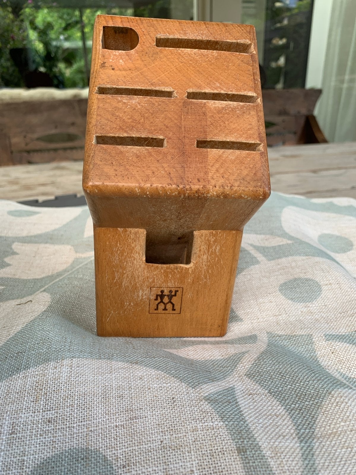 Houten messenblok Zwilling J.A. Henckels, Ophalen, Hout, Overige typen, Gebruikt