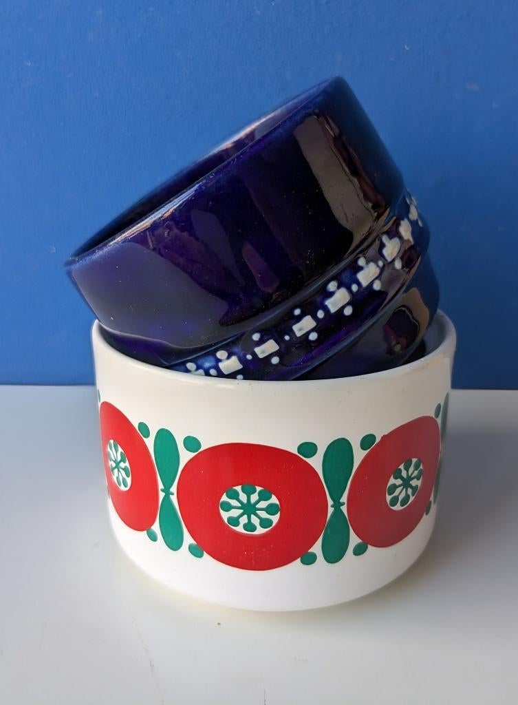 Vintage suikerbakjes/oa Melitta Germany, Gebruikt, Ophalen of Verzenden, Kom(men), Overige stijlen