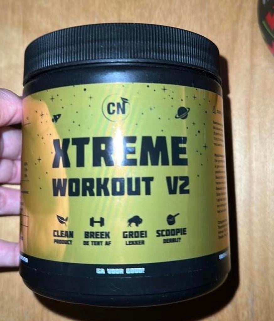 Extreme workout v2 joel beukers clean nutrition, Sport en Fitness, Ophalen of Verzenden, Zo goed als nieuw, Poeder of Drank