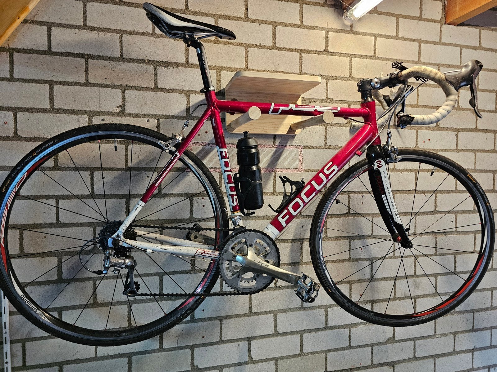 Focus racefiets maat 56 - Goed onderhouden met nieuwe banden, Fietsen en Brommers, Gebruikt, Velgrem, Aluminium, Meer dan 20 versnellingen
