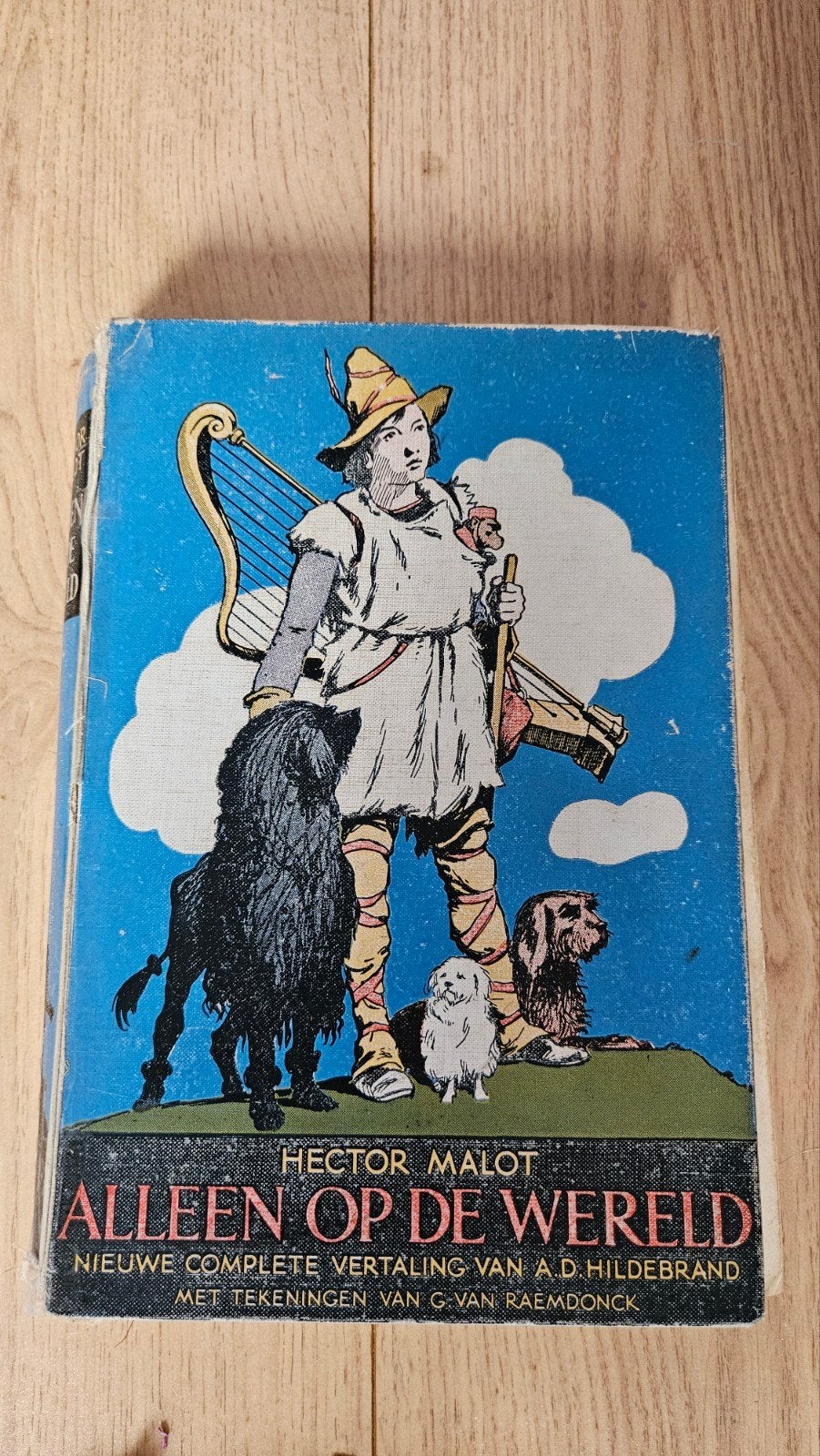 Alleen op de Wereld - Hector Malot (Jubileumuitgave 1940), Boeken, Ophalen of Verzenden, Gelezen, Hector Malot, Fictie algemeen