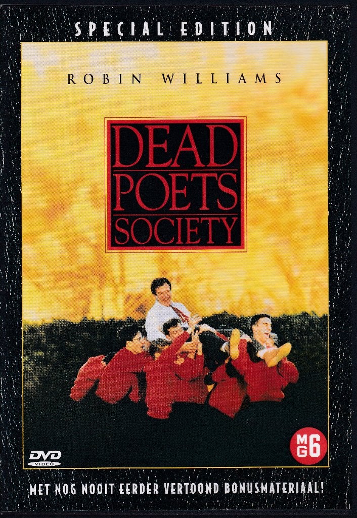 Robin Williams - Dead poets society, Vanaf 6 jaar, Ophalen of Verzenden, Zo goed als nieuw, Drama