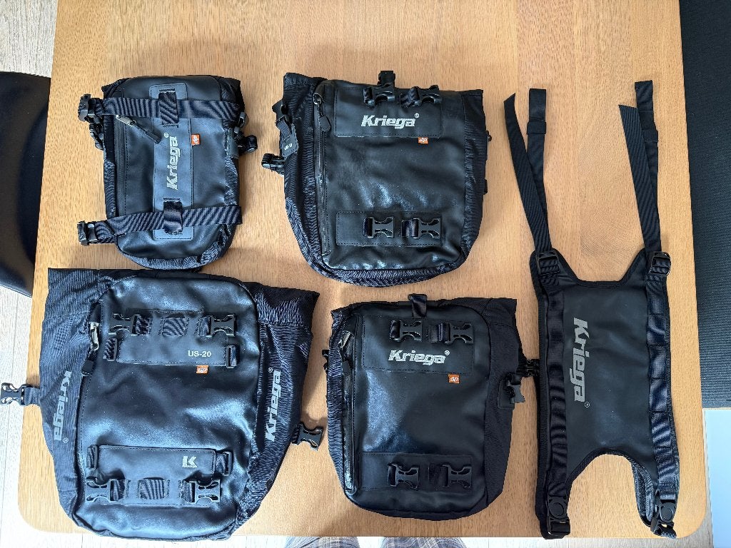 Kriega Compleet modulair US Drypack systeem & Travel Wallet, Ophalen of Verzenden, Zo goed als nieuw
