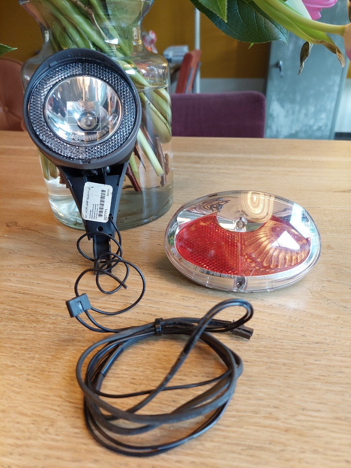 Verlichting set koplamp achterlicht Batavus Sparta Koga IZGS, Fietsen en Brommers, Fietsaccessoires | Fietsverlichting, Waterbestendig