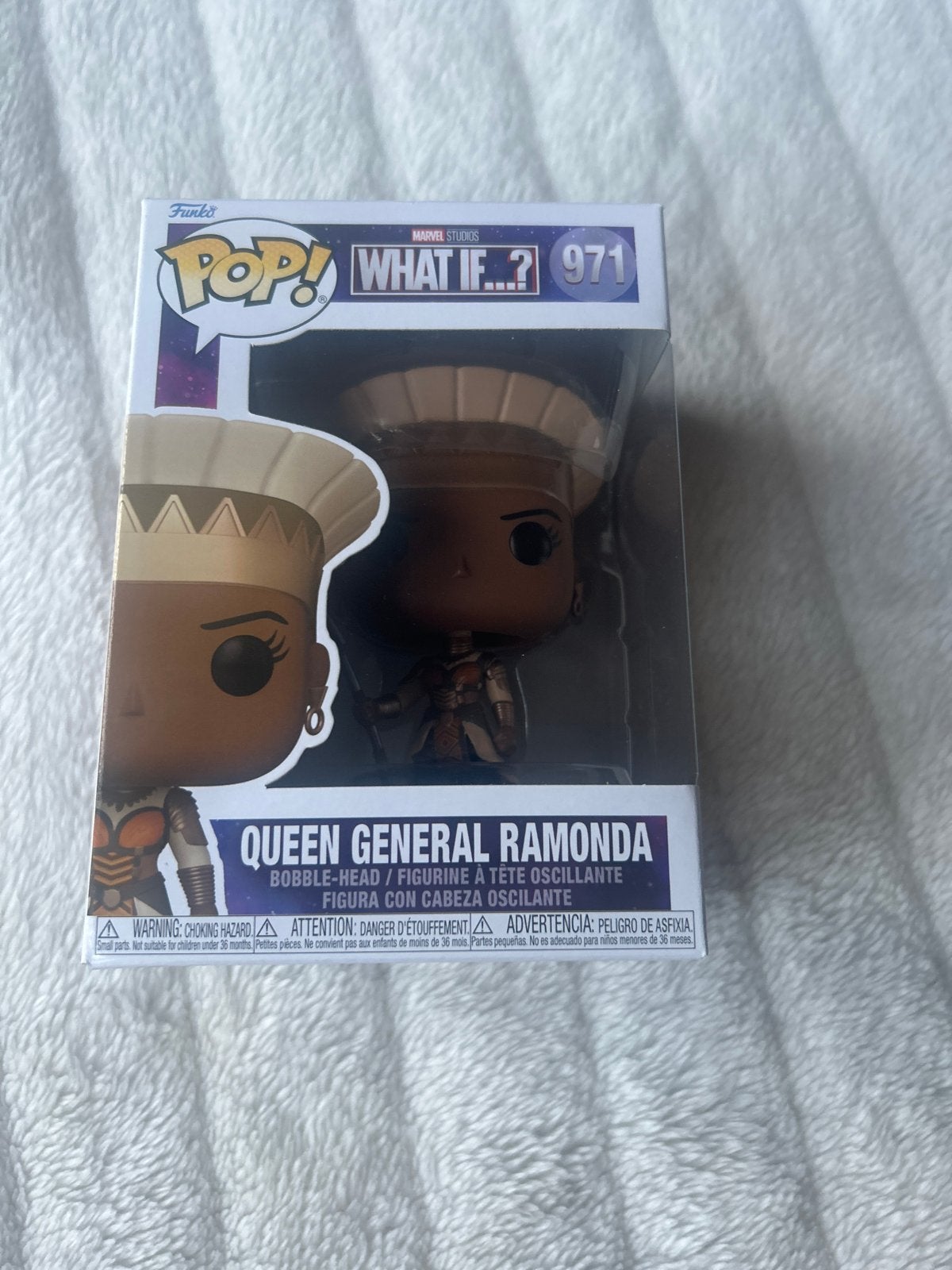 Funko Pop! Marvel What If...? Queen General Ramonda #971, Ophalen of Verzenden, Nieuw