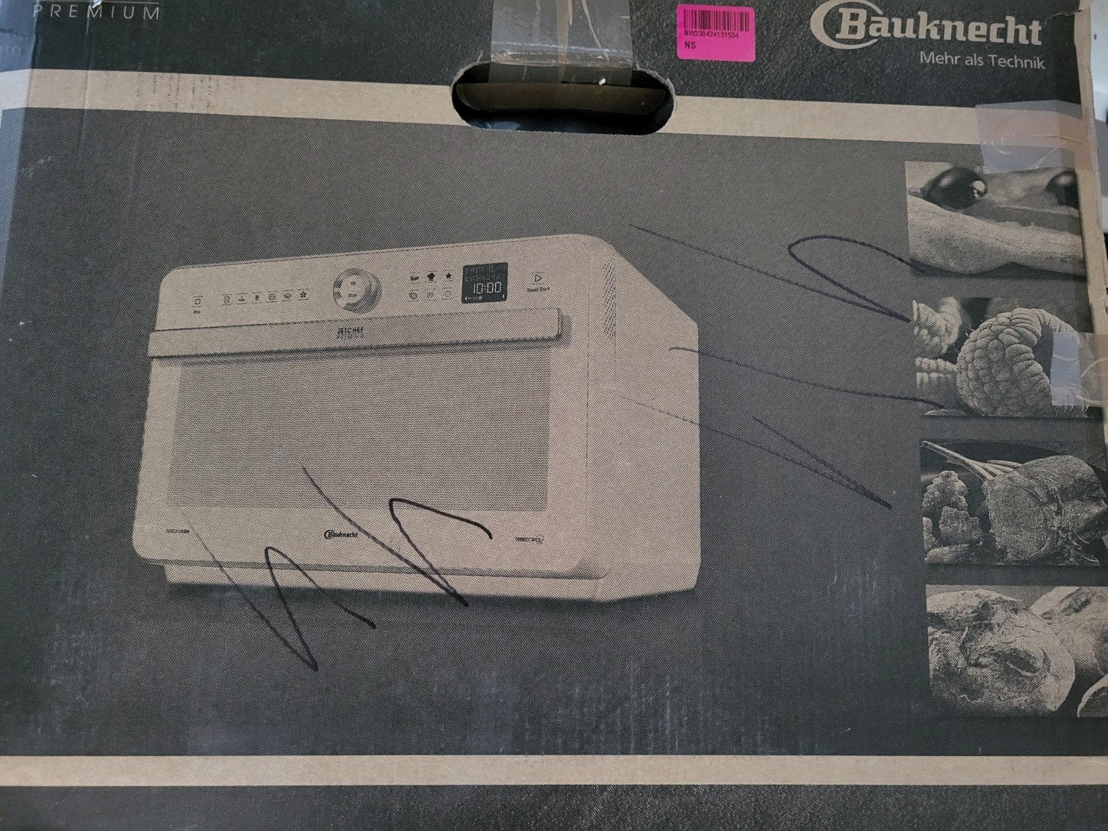 Bauknecht combi magnetron NIEUW, Witgoed en Apparatuur, Ophalen, Nieuw, Inbouw
